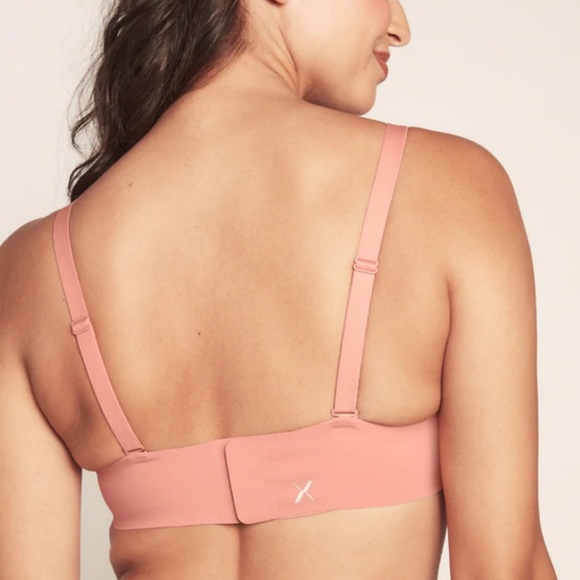 KNIX Padded V Thin Strap Bra, size 6 *pink ginger* - Picture 2 of 3